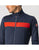 CASTELLI RADDOPPIA 3 JACKET SAVILE BLUE RED REFLEX