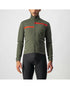 CASTELLI TRANSITION 2 JACKET MILITARY GREEN RED REFLEX
