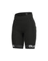 ALE SOLID TRAGUARDO LADY SHORTS BLACK-WHITE