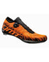 DMT KR1 ROAD SHOES BLACK ORANGE FLUO