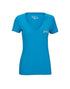 FOX Womens Illume V-Neck Cotton Poly Turquoise