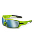 KOO OPEN Sunglasses Lime Super Blue Lenses