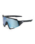 KOO SPECTRO Sunglasses Black (Turquoise Lenses) CAT 3 - VLT 11%