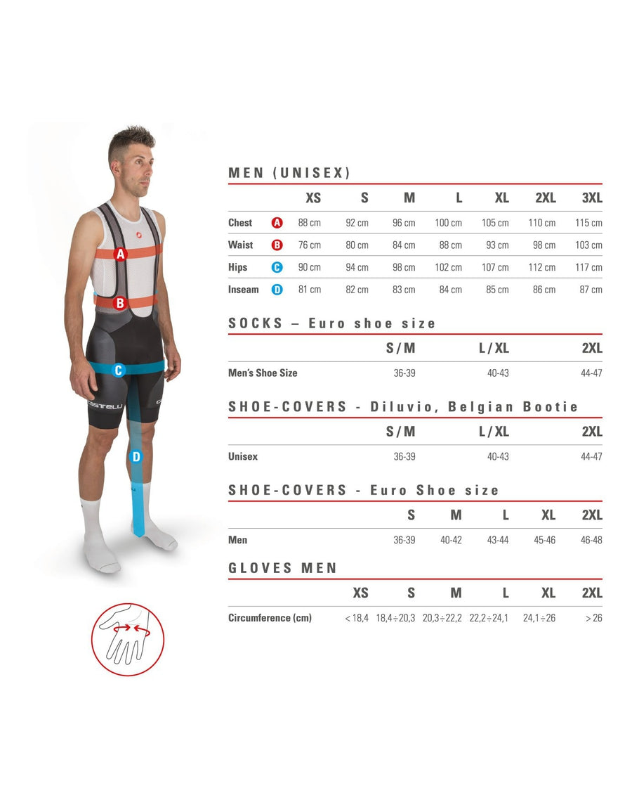 CASTELLI LaMITICA JERSEY RED – Ferrobike HK